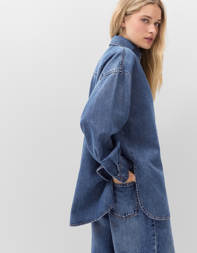 UNISON - Oversized Denim Shirt