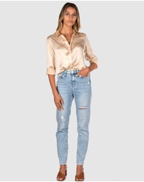 CAMIXA - Satin Silk Shirt