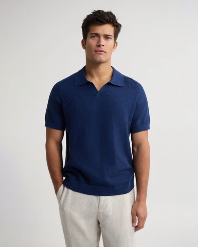 Oxford - Marc Ribbed Polo
