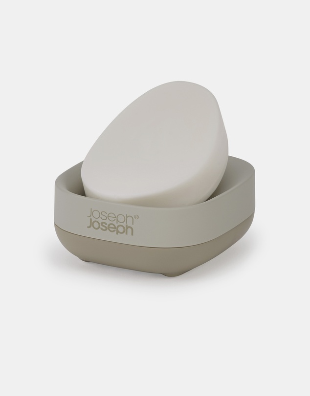 Joseph Joseph - Slim™ Compact Matt Finish Soap Dish (Ecru)
