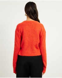 Minima Esenciales - Harriette Alpaca Wool Blend Cardigan