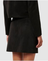 Forever New - Joslyn Vegan Suede Mini Skirt