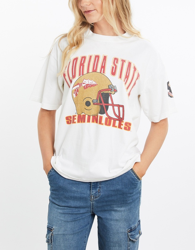 Vintage by The Real Deal - Pre Loved - Vintage 90s NCAA Florida State Seminoles Tee
