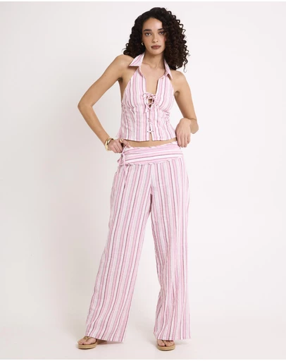 Subtitled - Salina Stripe Pants