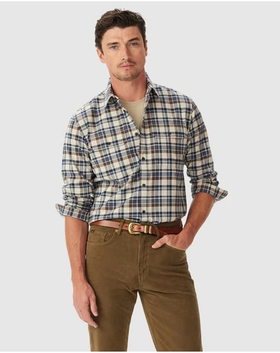 R.M.Williams - Orion Brushed Check Shirt