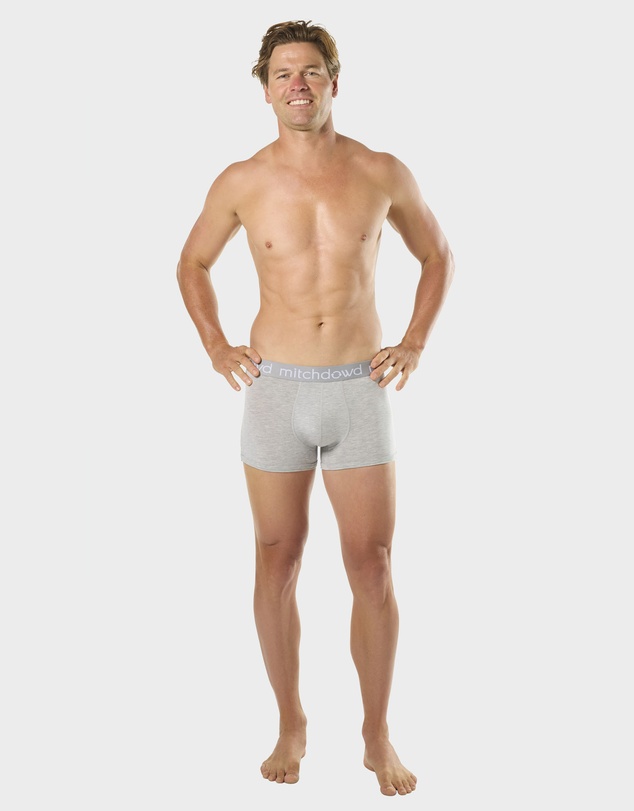 Mitch Dowd - Mens Plain Bamboo Trunk 3 Pack - Multi
