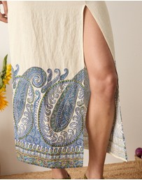 BOTEH - Arcadia Paisley Maxi Skirt With Split