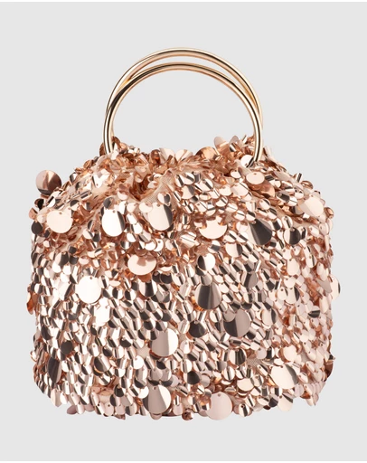 Olga Berg - Vera Sequin Top Handle