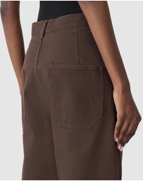 Bassike - Cotton Twill Straight Leg Pant