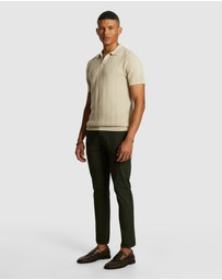 yd. - Josh Knitted Polo Shirt