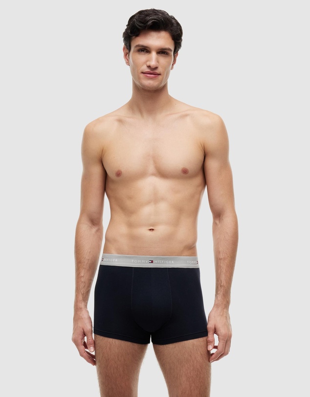 Tommy Hilfiger - 5-Pack Signature Repeat Logo Waistband Trunks