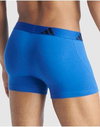 adidas Sportswear - 3 Pack Active Flex Cotton Trunk Underwear