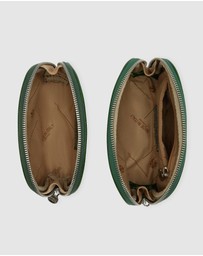 Republic of Florence - Duo Green Leather Pouch Set
