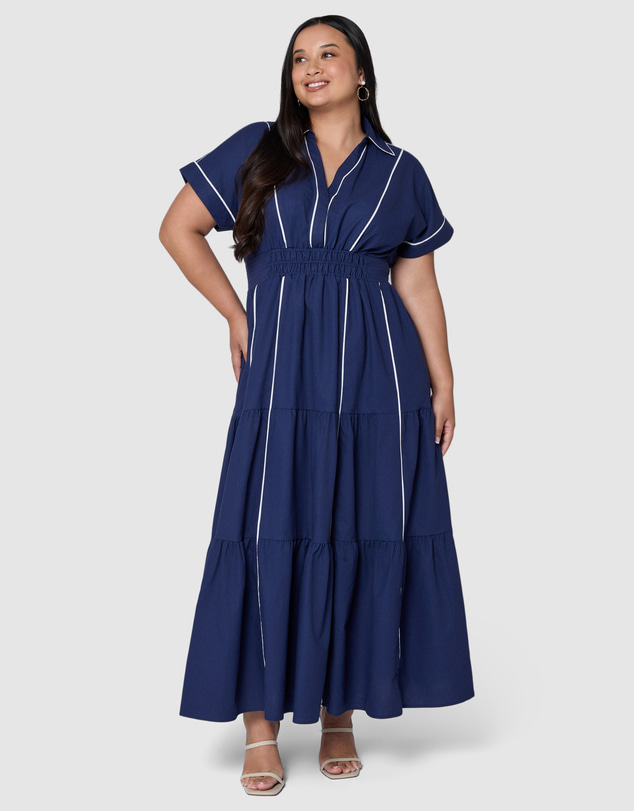 Something 4 Olivia - Indigo Maxi Dress