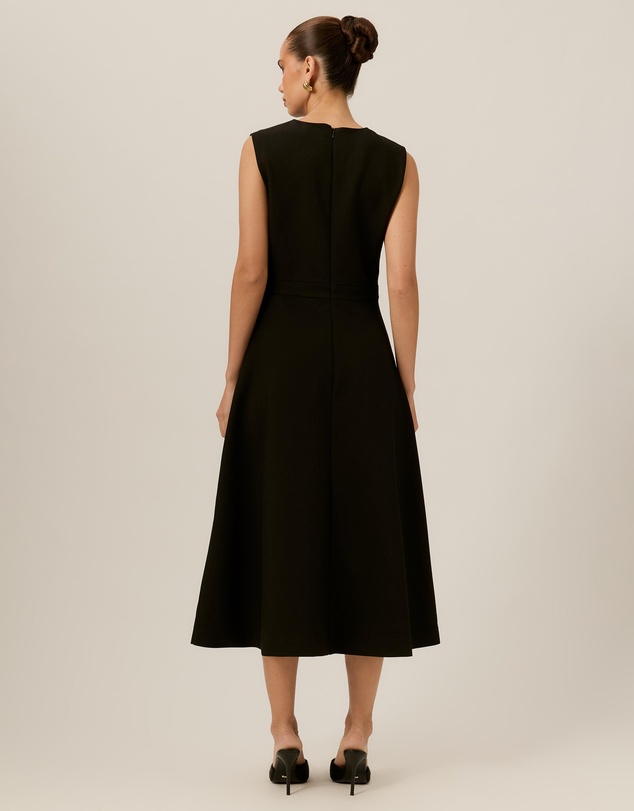 Tussah - Nora Suiting A-Line Midi Dress