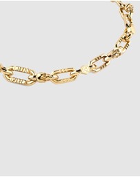 Philipp Plein - Plein Edge Gold-Tone Necklace