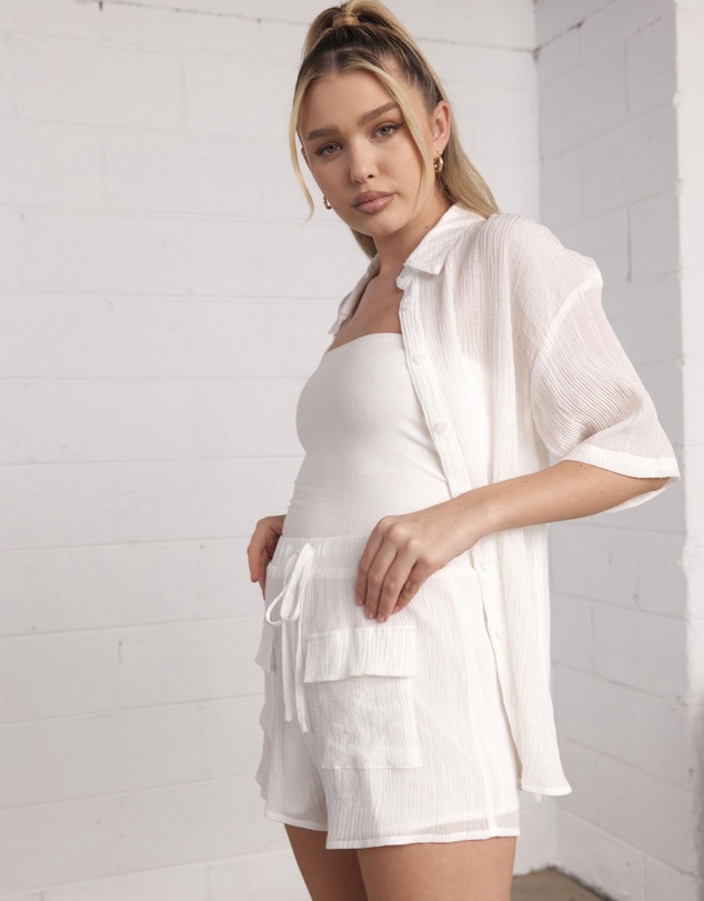 Dazie - Mellow Crinkle Shorts