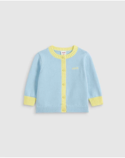Seed Heritage - Colourblock Knit Cardigan
