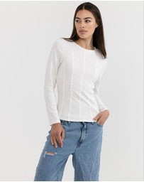 Mod Squad - Luxe Rib Panel Top