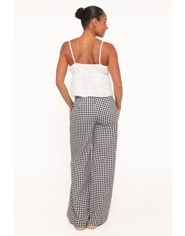 Petal & Pup - Abbott Pants - Black Gingham