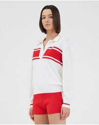 Third Form - Rewind Knit Long Sleeve Polo