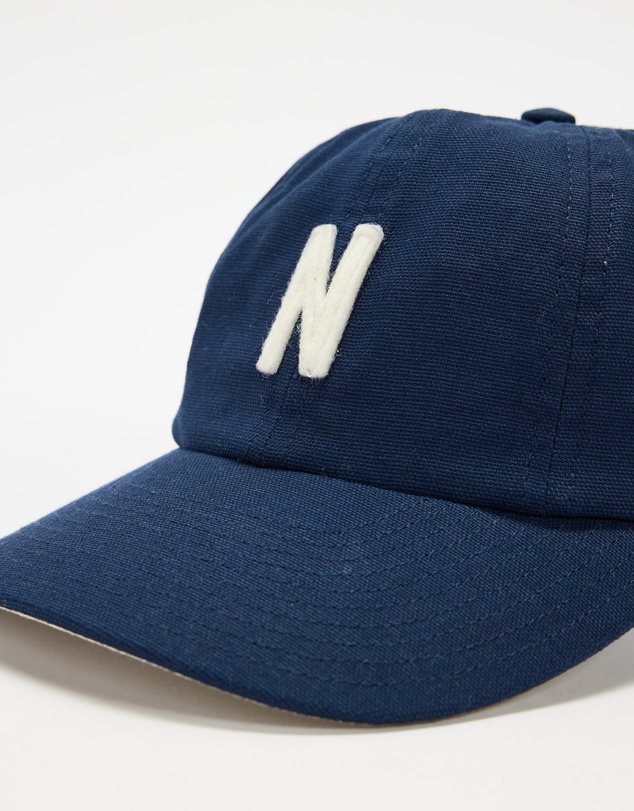 Norse Projects - Light Canvas Felt N 8 Panel Cap