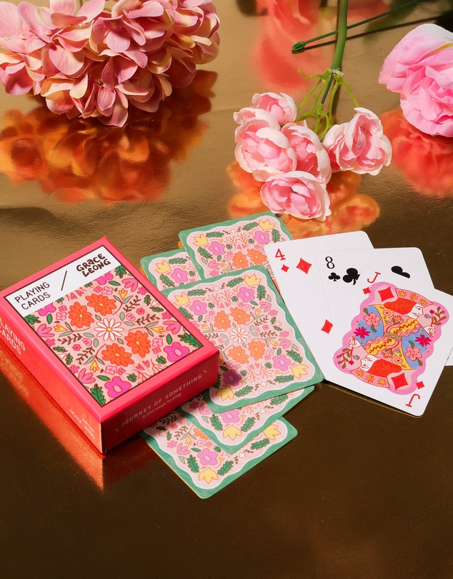 Journey Of Something - Flower Plus Playing Cards