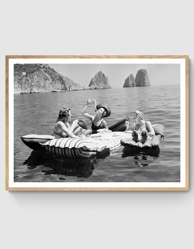Inka Arthouse - Ladies & Pasta Art Print