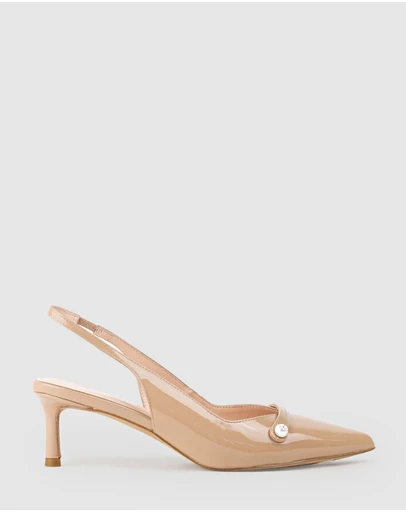Edward Meller - DIVINE55 Slingback Pump with Pearl