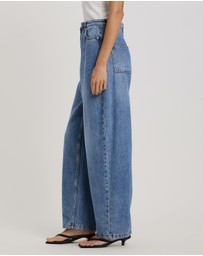 Atmos&Here - Lydia Barrel Leg Jeans
