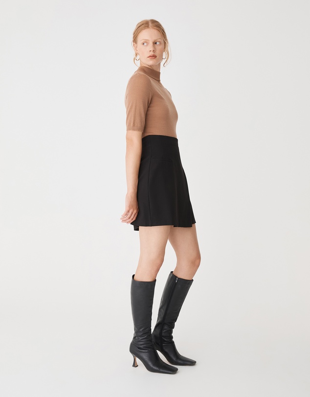 Forcast - Nikki Mini Wrap Skirt