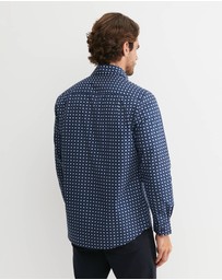Sportscraft - William Long Sleeve Print Shirt