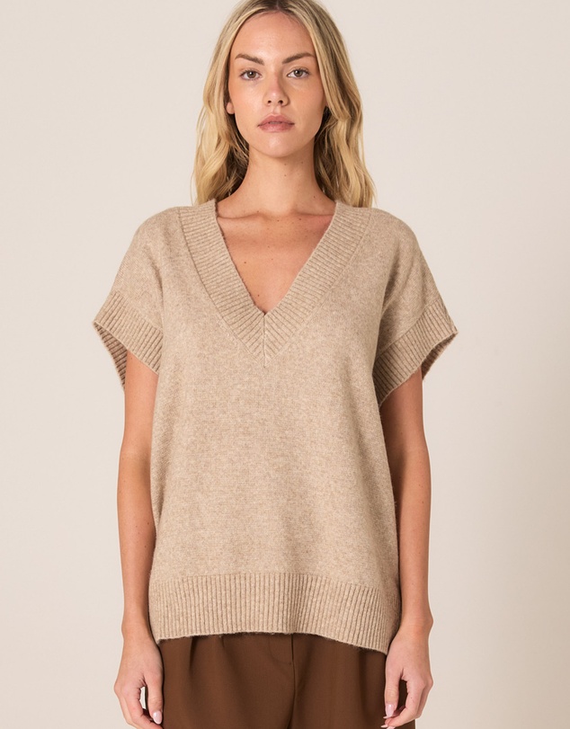 Fate + Becker - Rae V- Neck Vest