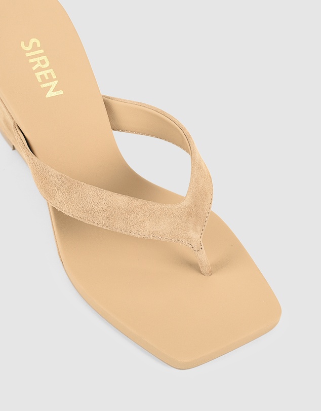 Siren - Melrose Thong Wedges