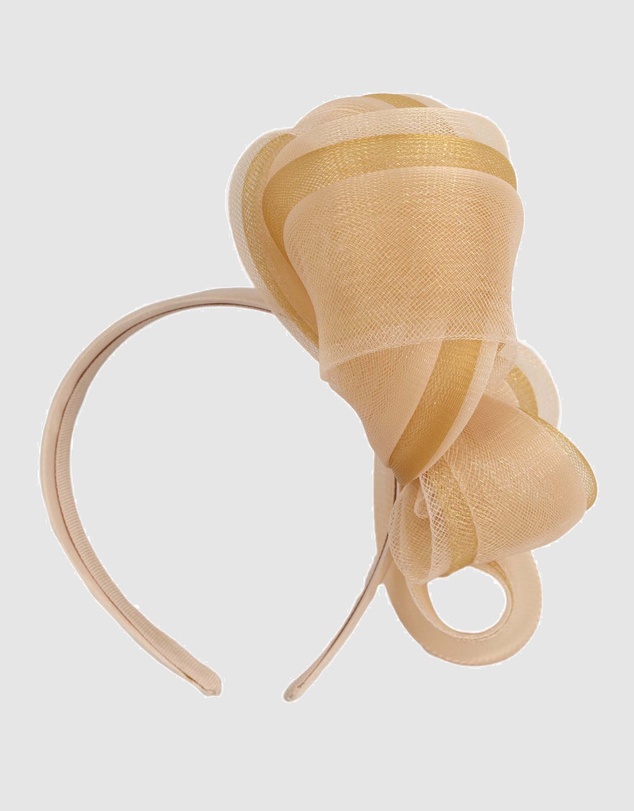 Fillies Collection - Bespoke Nude Racing Fascinator