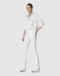 Spanx - Denim Flare Jeans - White