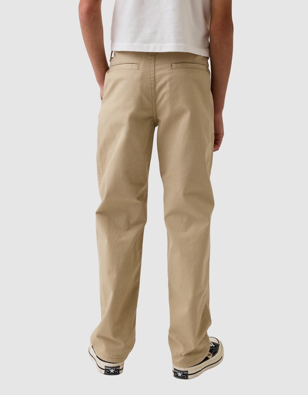 GAP - Relaxed Straight Modern Khaki Chinos - Kids-Teens