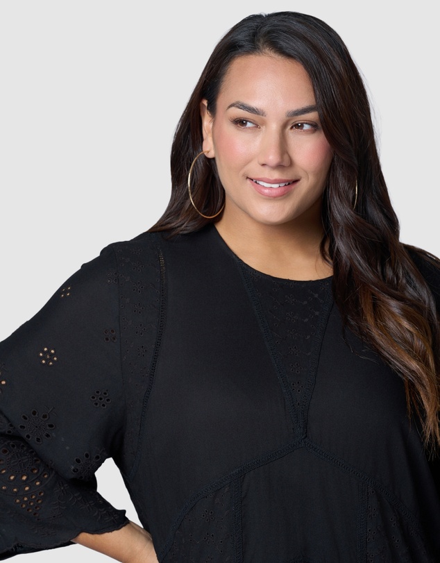 Sunday In The City - Rogue Broderie Mini Dress