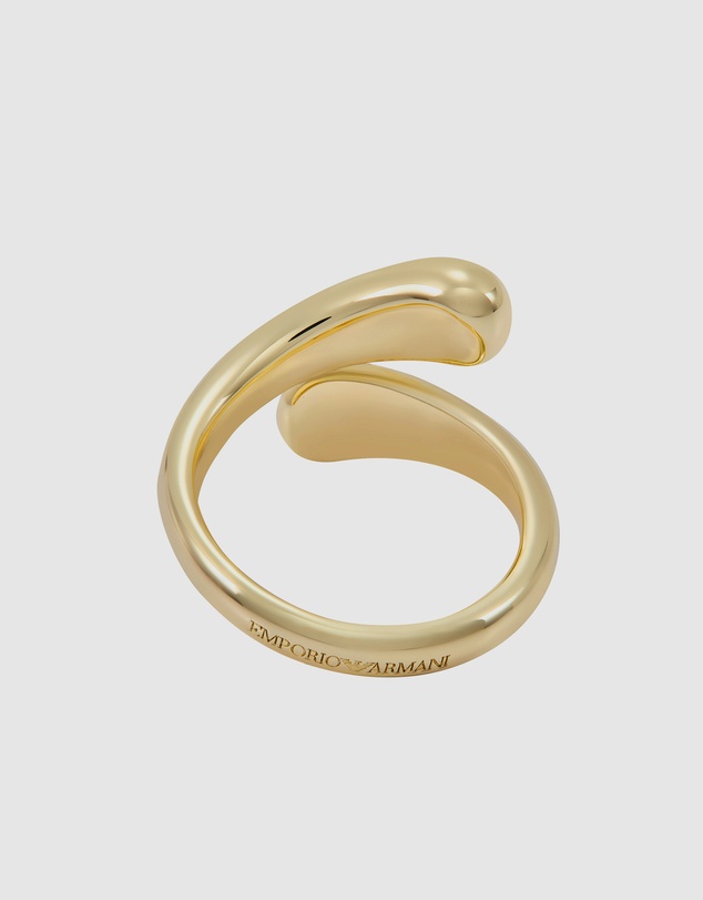 Emporio Armani - Iconic Trend Gold Ring