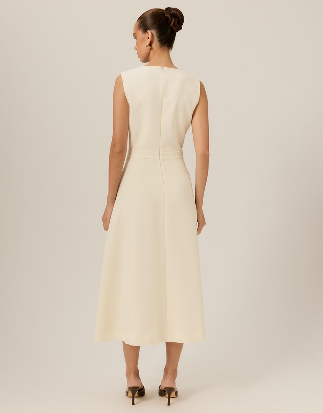 Tussah - Nora Suiting A-Line Midi Dress