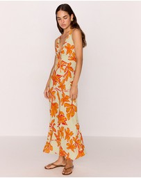 MINKPINK - Estelle Keyhole Midi Dress