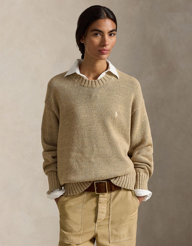 Polo Ralph Lauren - Logo Cotton Crewneck Sweater