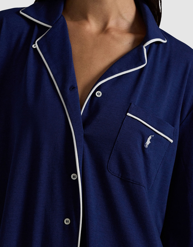 Polo Ralph Lauren - Polo Essentials Long Sleeve Cotton Jersey Sleepshirt