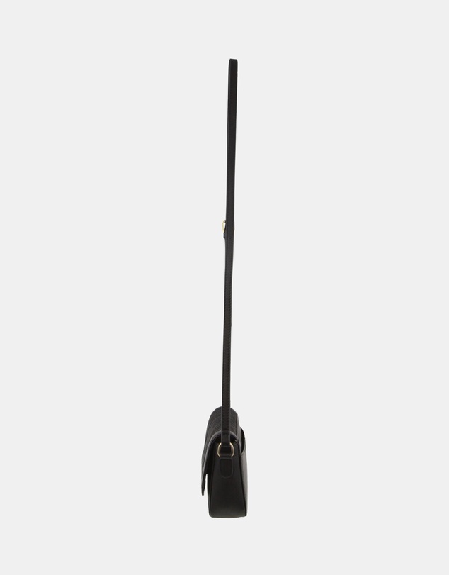 Pierre Cardin - Pierre Cardin Leather Pleated Design Crossbody Bag