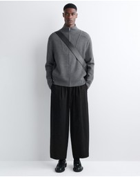 COS - Cotton Cropped Relaxed-Fit Barrel Leg Trousers