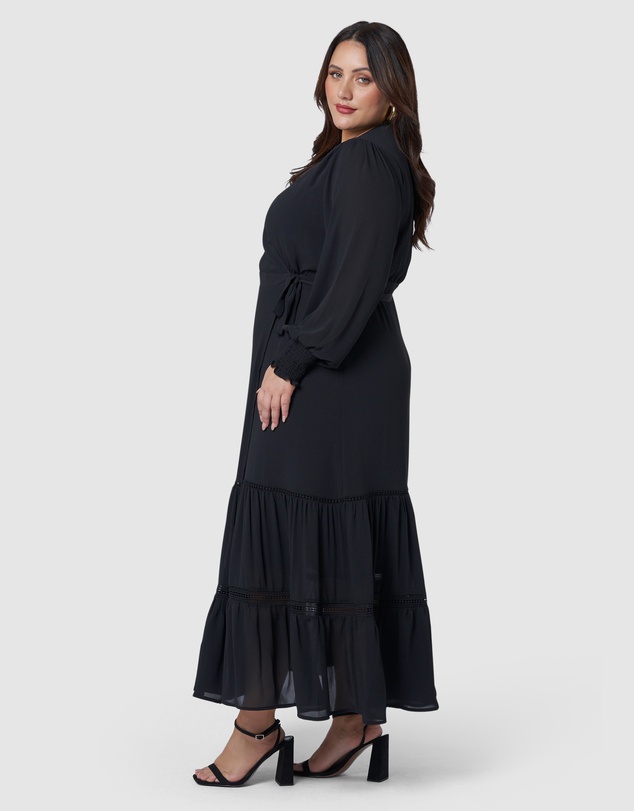 Pink Dusk by Curve Project - Hanky Panky Wrap Dress