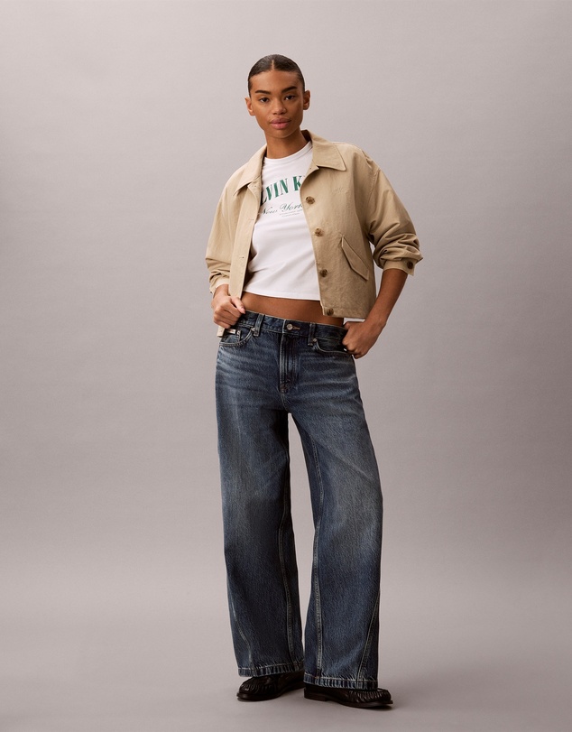 Calvin Klein Jeans - Twisted Low Rise Baggy Jeans
