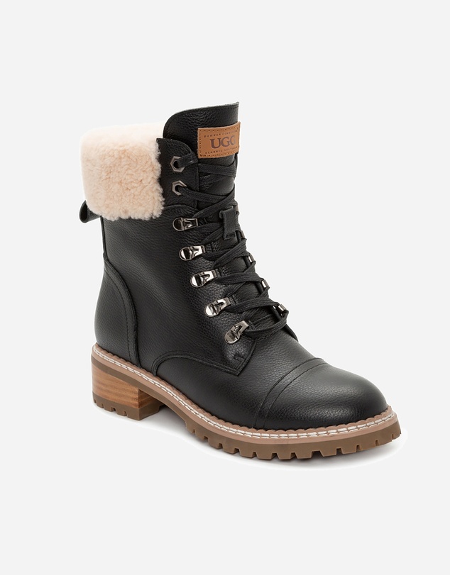 Ozwear Connection Uggs - Ugg Lyric Ankle Zip Boots