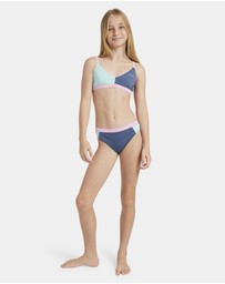 Roxy - Girls 8 to 16 Colorblock Two Piece