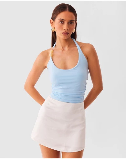 SNDYS - LEXIE TWIST HALTER TANK - ICONIC EXCLUSIVE